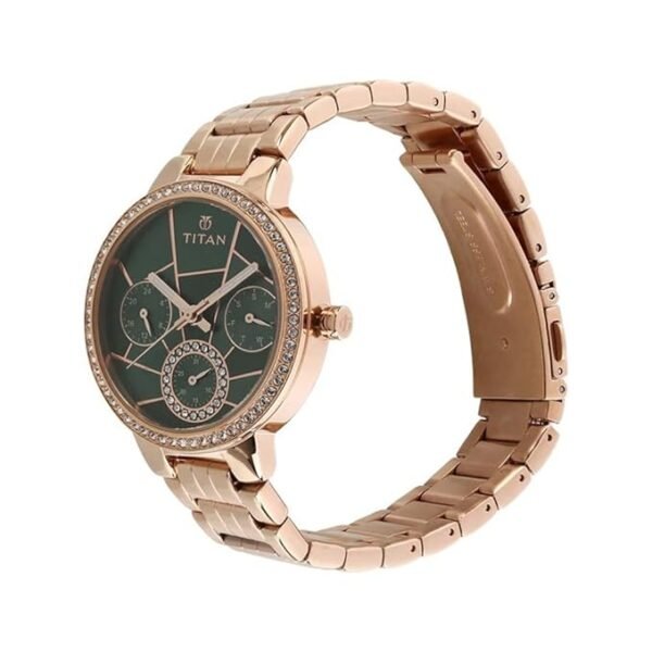 Purple Analog (Rose Gold) Dial Women's Watch